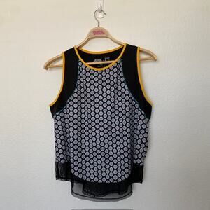 Lucky in Love‎ x Bethanie Mattek-Sands Desert Rose Tank Mesh Detail Women's XL